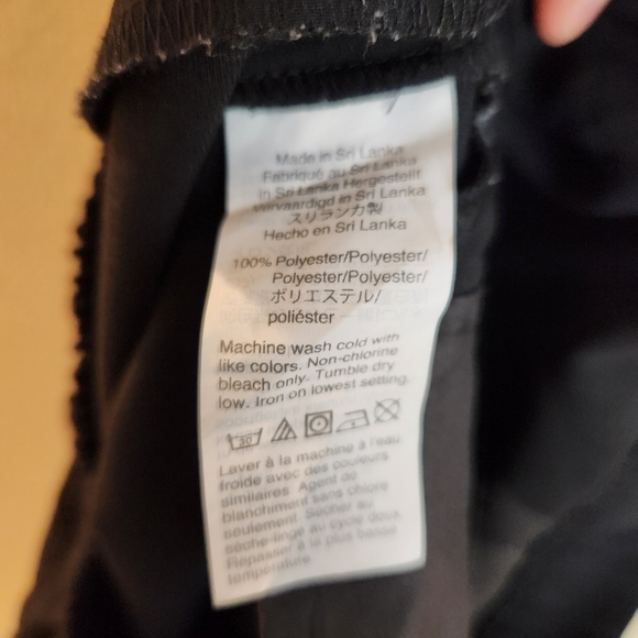 J. Crew Jamie Pull On Crepe Black Tapered Leg Pants Size 12 - Picture 8 of 11